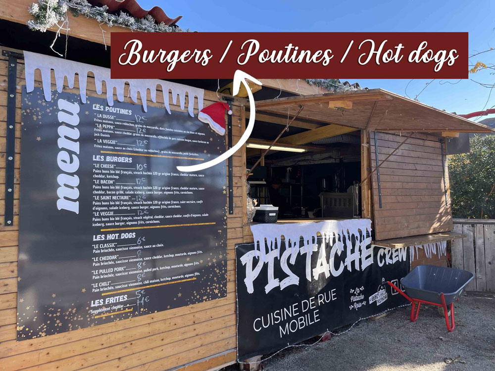 Chalet La Pistache Burger